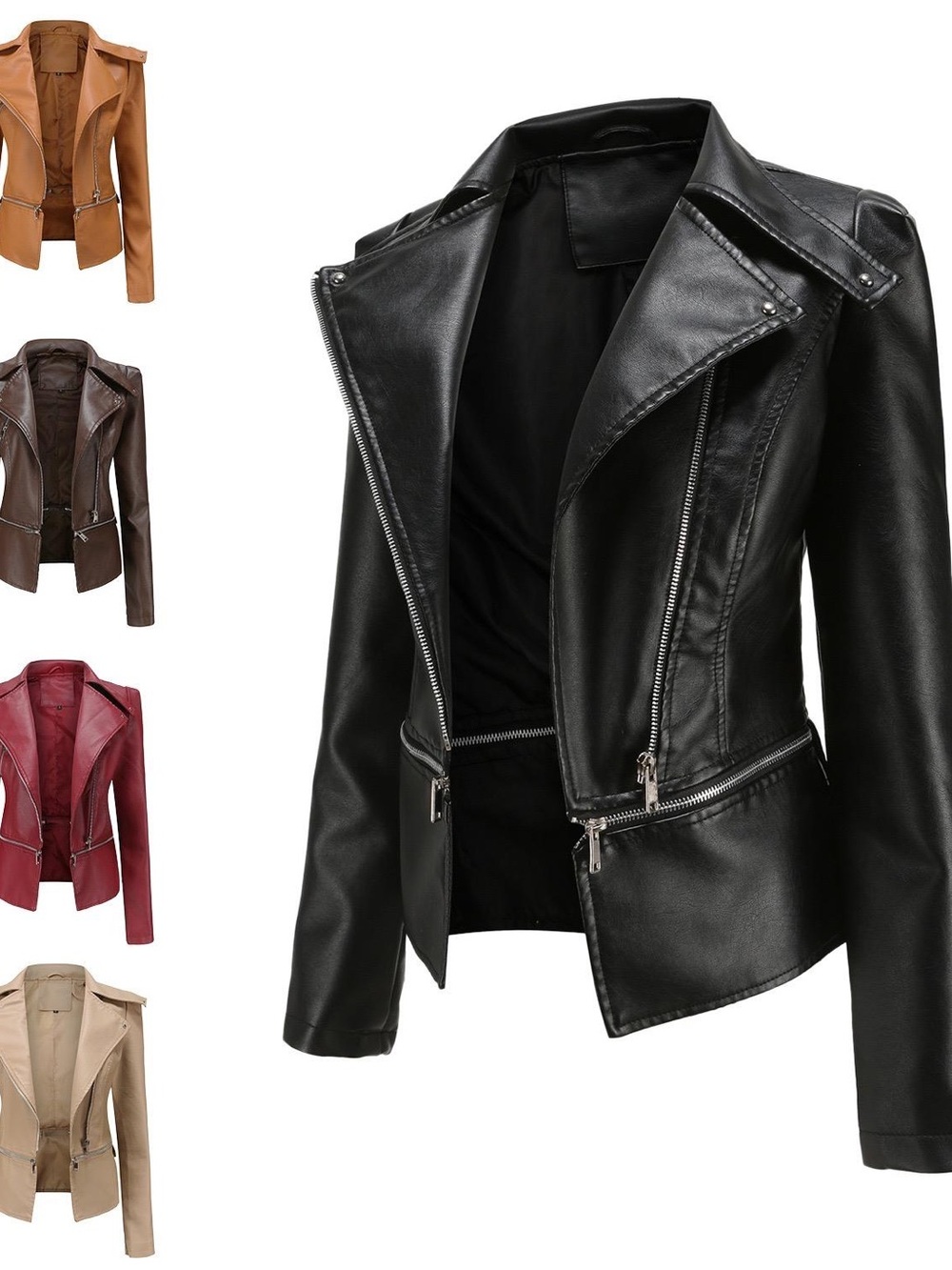 Women’s Moto Leather Jacket